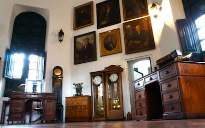 Salón principal del Observatorio Astronómico Nacional de Colombia, en Bogotá.