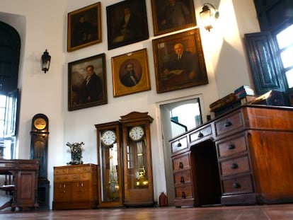 Sal&oacute;n principal del Observatorio Astron&oacute;mico Nacional de Colombia, en Bogot&aacute;. 