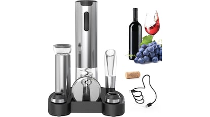 Este sacacorchos eléctrico supera las 3.000 reseñas en Amazon.