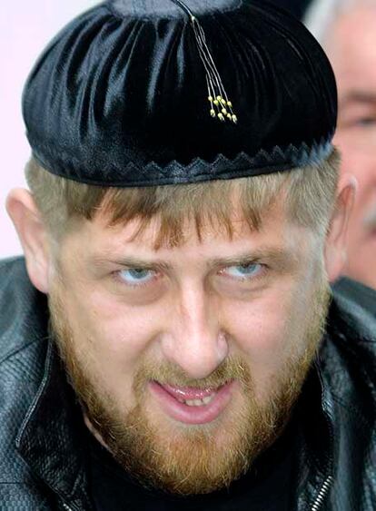 El presidente interino de Chechenia, Ramzán Kadírov.