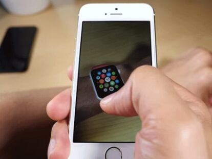 Ya puedes probarte el Apple Watch en tu muñeca gracias a una app