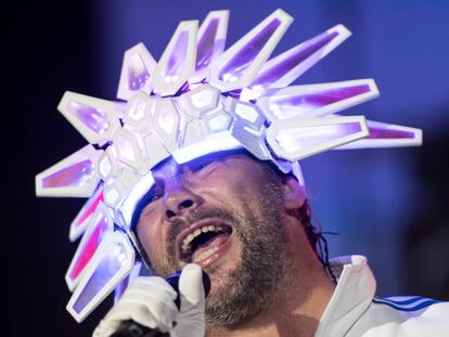 El grupo Jamiroquai, en su actuación en el 