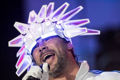 El grupo Jamiroquai, en su actuación en el