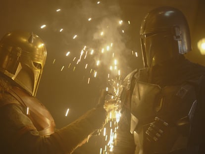 Una imagen del octavo episodio de 'The Mandalorian'.