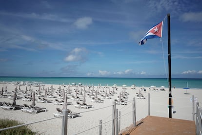 La emblemática playa de Varadero (Cuba) en octubre del año pasado.