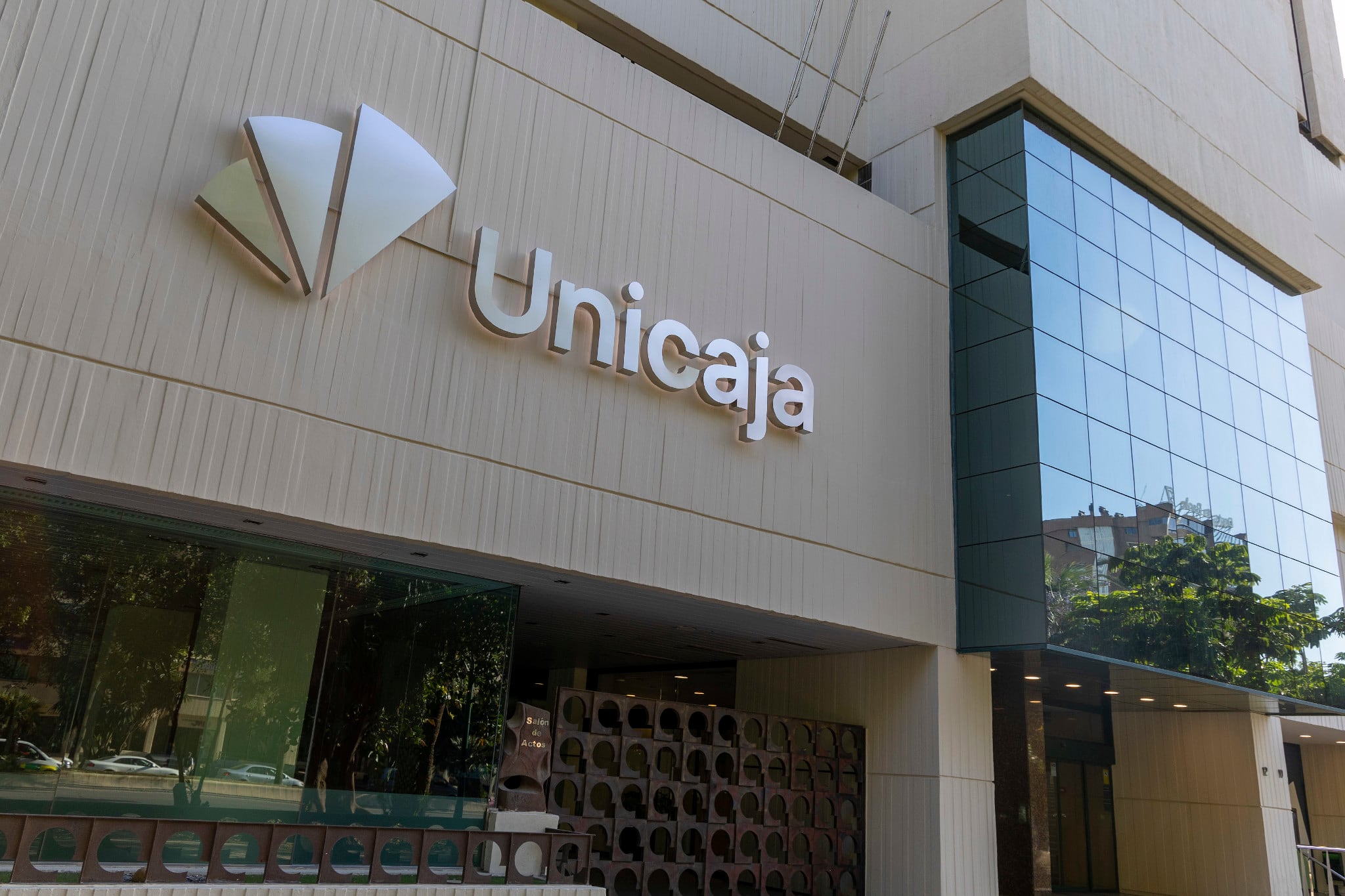 Sede de Unicaja en Madrid.