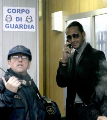 Fabrizio Corona, el fotógrafo detenido.