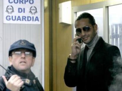 Fabrizio Corona, el fotógrafo detenido.