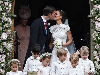 Al detalle: el vestido de novia de Pippa Middleton