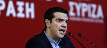 El primer ministro griego, Alexis Tsipras.