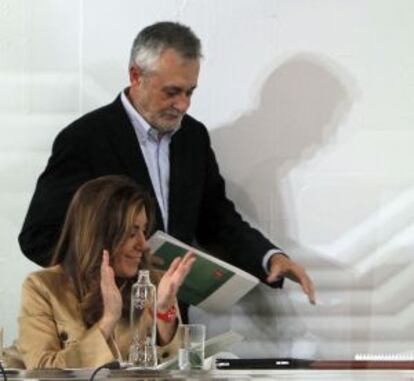 Griñán y Susana Díaz.