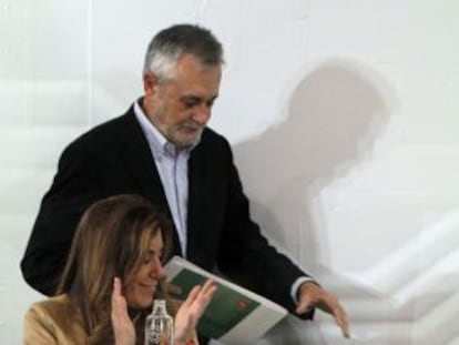 Griñán y Susana Díaz.