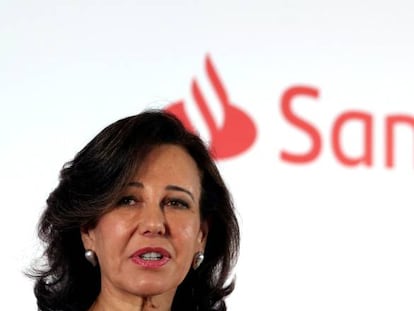 Ana Botín, presidenta de Santander. 