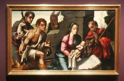 Obra de la exposicion monografica de 'El Divino' renacentista que acoge el Museo del Prado.