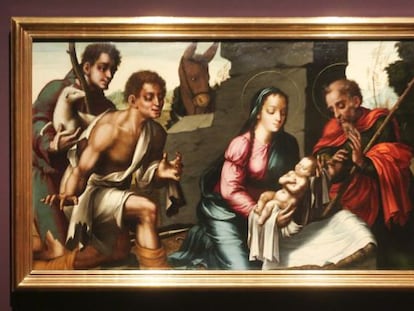 Obra de la exposicion monografica de 'El Divino' renacentista que acoge el Museo del Prado.