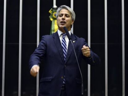 O deputado Alessandro Molon na Câmara.