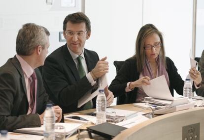 Imagen de la reunión del Consello