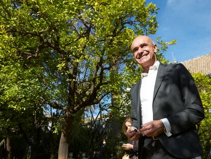 El teniente de Alcalde de Sevilla y futuro primer edil, Antonio Muñoz, durante un acto en el Palacio de Dueñas en Sevilla, el 11 de noviembre.