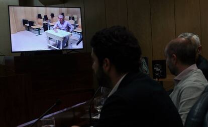 Granados durante su comparecencia de hoy.