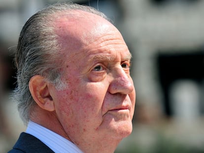 El rey Juan Carlos I, en un acto en 2012.