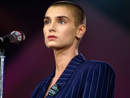 La cantante Sinead O'Connor.