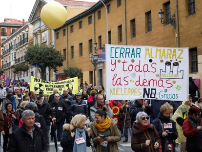 Manifestación en Madrid bajo el lema ‘Caminando por la igualdad, derechos y libertades’ este sábado.
