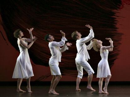 Ensayo de 'Mozart Dances' en el Teatro Real.