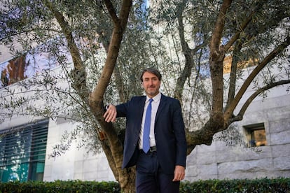 Jaime Lillo, presidente del Consejo Oleico Internacional, el 23 de enero en Madrid. 