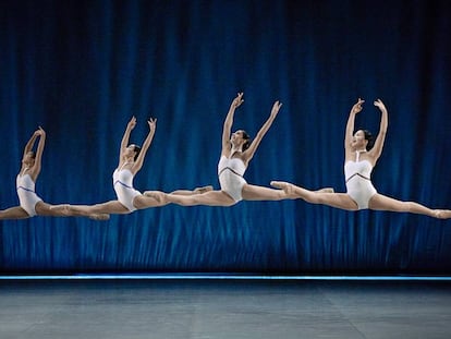 Un momento de la actuación de Les Grands Ballets Canadiens.