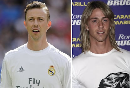 Guti, a principios de junio en un partido benéfico. El exfutbolista, en una imagen de 2005. El que fuera jugador del Madrid ha sido de los que más ha experimentado con su imagen.