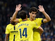 Gerard Moreno pide perdón a su antigua afición tras marcar con el Villarreal.