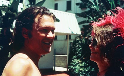 Kris Kristofferson y Janis Joplin en 1970. / GETTY