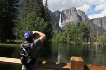 Parque nacional de Yosemite, nos EUA.