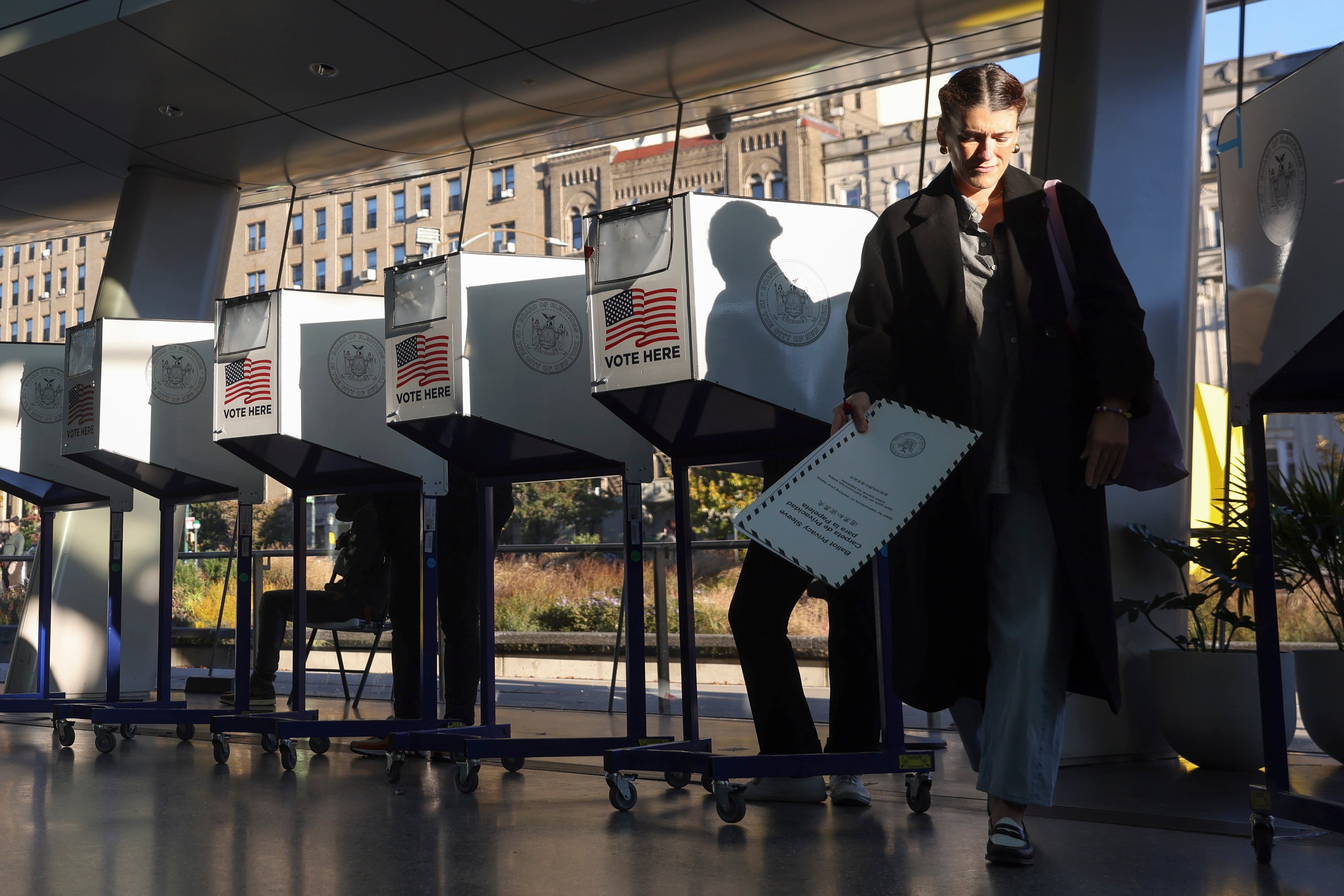 Las elecciones de alcalde en Nueva York, en imágenes