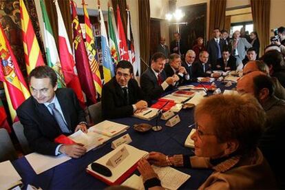 Reunión del Consejo Territorial del PSOE en Segovia.