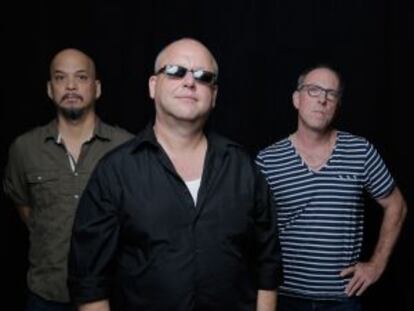Os membros de The Pixies.