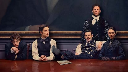 Hijos de la serie La casa Guinness de Netflix