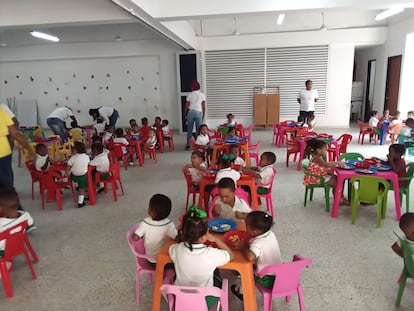 Niños de primera infancia atendidos por el Instituto Colombiano de Bienestar Familiar.