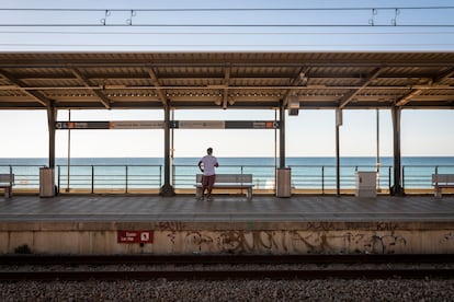 La estación de Cabrera de Mar (Barcelona).