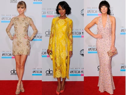 Las mejor y peor vestidas de los American Music Awards
