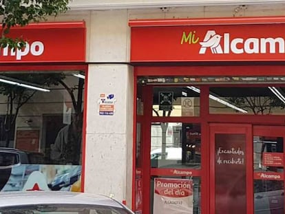 Los supermercados de Alcampo volvieron a beneficios en 2019 tras dos años en pérdidas
