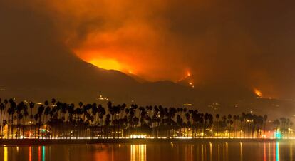 Incendio en California del pasado diembre.