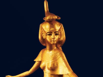 La diosa egipcia Selket, vinculada al escorpión.