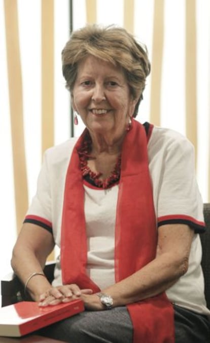 Esperanza Guisán, catedrática de Filosofía Moral en la Universidad de ora. Santiago de Compostela, en 2010.