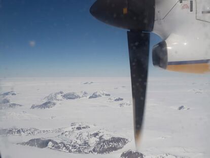 Aterrizaje perfecto en Groenlandia