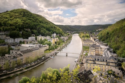 Panorámica de la antigua ciudad imperial de Bad Ems, patrimonio mundial de la Unesco.