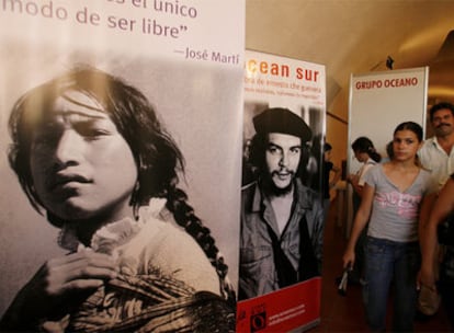 Pabellón de Argentina en la Feria Internacional del Libro de La Habana (Cuba) en 2007.