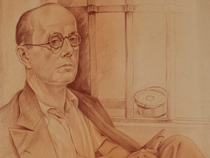 Retrato de Pedro Antequera realizado por David Álvarez.