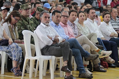 Armando Benedetti, en un evento en Cúcuta (Colombia), en 2022.