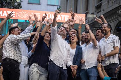 Claudio Orrego, gobernador elegido por la Región Metropolitana en Santiago, Chile.